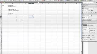Solving a system of equations using excel and matrices