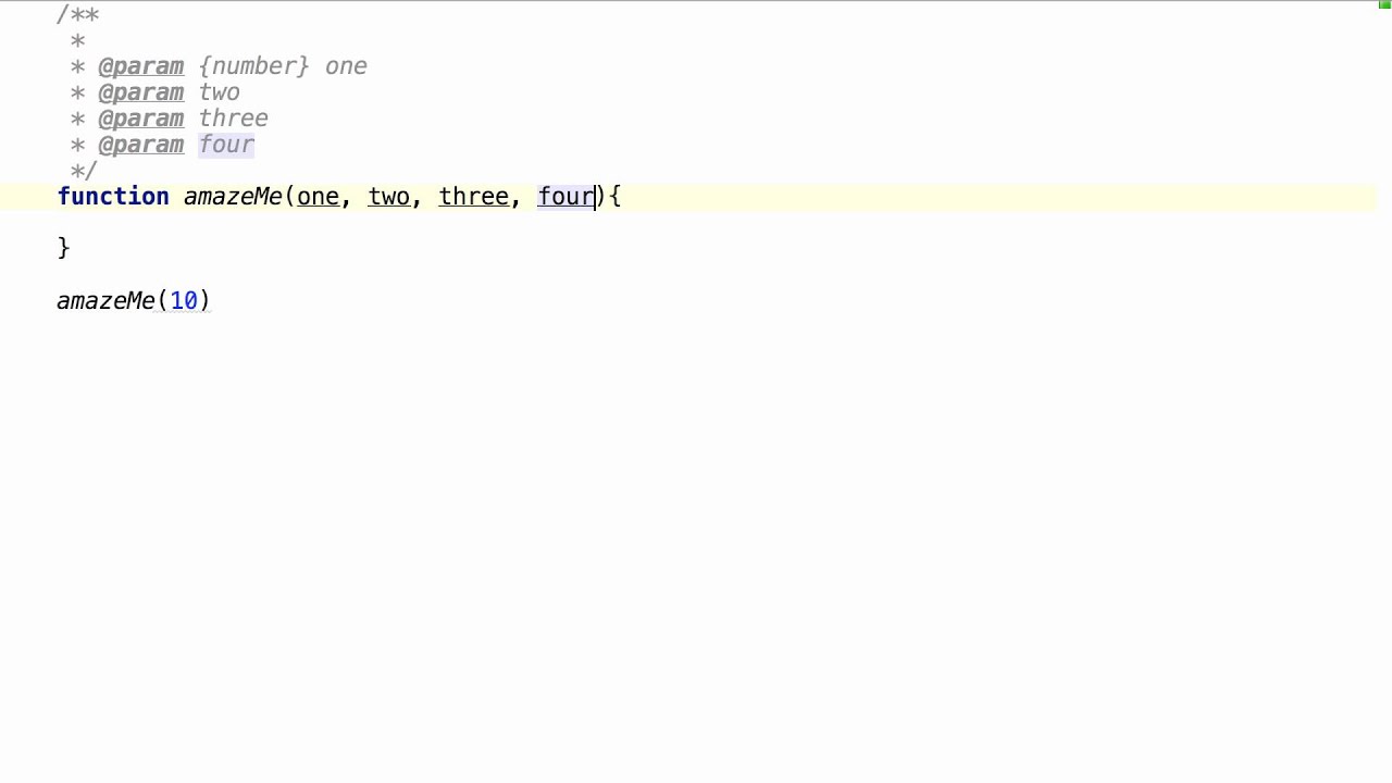 Webstorm Quick Tips Js Documentation Youtube
