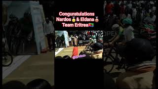 Conguratulations team Eritrea🥇🥉🇪🇷  Eldana and nardos  champion africa 2024 road race cc