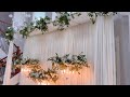 DIY - Floral Hoops with Chandelier DIY- wedding decor