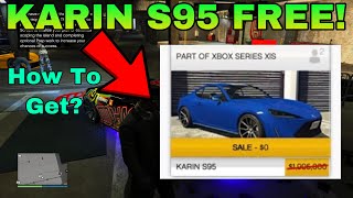 How To Get The Karin S95 For Free ($0). GTA Online (e\u0026e) New Gen