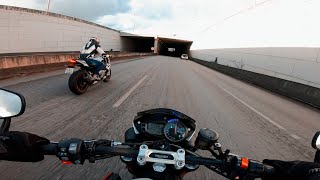 PURE SOUND// Triumph Speed Triple R 1050 vs BMW S1000R