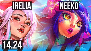 IRELIA vs NEEKO (MID) | KR Diamond | 14.24