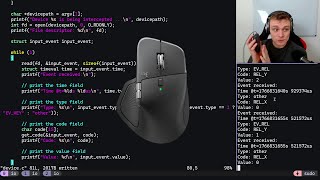 Coding a Mouse Tracker in C