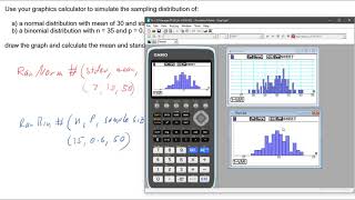 Simulating Random Sampling from Normal and Binomial Distributions