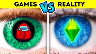 Games VS Reality Challenge | Sister VS Brother โ by La La Life Games