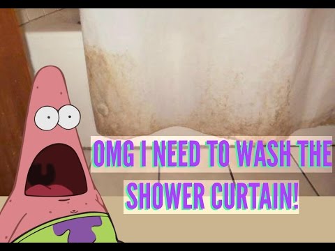 WASH YOUR MOULDY SHOWER CURTAIN!! |SolutionsRoom| WASH YOUR MOULDY SHOWER CURTAIN!! |SolutionsRoom|