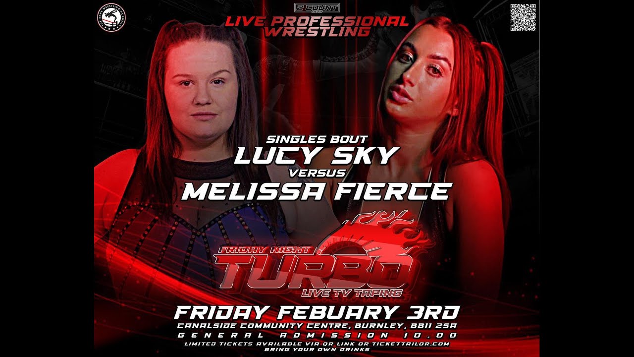 Lucy Sky Vs Melissa Fierce | Top Rope Wrestling - YouTube