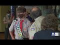 Victor Eagle Scout soars high with 86 merit badges