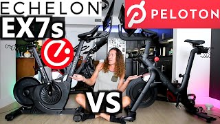 Peloton BIKE+ vs Echelon EX7s - $2500 PELOTON vs $2000 ECHELON review!