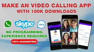 Android Video Calling App like Whatsapp and IMO Tutorial in Hindi/Urdu