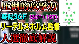 【やっときた】この監督使えば誰でも大量得点可能！リーデルスホルム監督の人選徹底解説！【ウイイレアプリ2020】