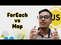 You dont know difference between Javascript Array forEach vs Map