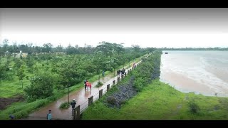 Beautiful Lake near to Mahalaxmi Temple in Peth Vadgaon, Kolhapur