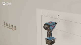 Prime-ware DC-300 DC-600 Door Closer Installation Instructions - Top Jamb Installation