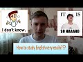 Как правильно учить английский ? - How to study English very easily?