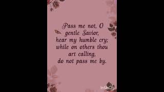 Pass Me Not Oh Gentle Savior (Instrumental) Altar Song