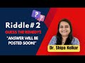 Guess the Homeopathy Remedy - Riddle#2 - Dr Shilpa Kelkar