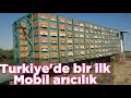 Yeni sistem modern tır üstü mobil arıcılık