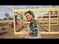 DIY Mini Pole Barn Build in 3 Hours with The Crockers  This Is How We Did It! @TheCrockers