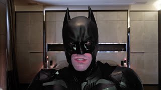 Becoming Batman!! The Dark Knight Suit #Shorts