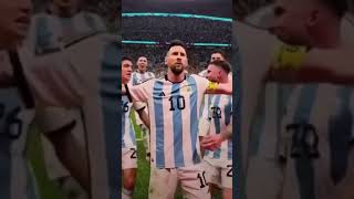 Leo Messi Celebration against Netherlands 🔥 #youtubeshorts #football