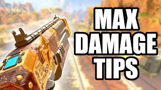 HOW TO CONSISTENTLY GET HIGH DAMAGE SHOTS WITH THE PEACEKEEPER! APEX LEGENDS ADVANCED SHOTGUN TIPS!