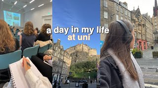 a day in my life at uni | university of edinburgh