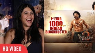 Baahubali 2 Is Not A Movie Its A Sensation | Ekta Kapoor Reaction On Baahubali 2 Success