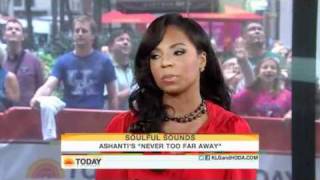 Ashanti reveals the title to her new single on The Today Show