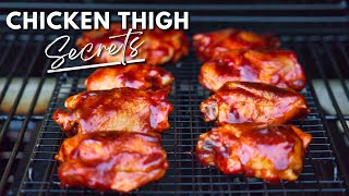 INCREDIBLY JUICY Smoked Chicken Thighs