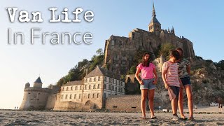 Visiting Mont-St-Michel and French Chateau Camping