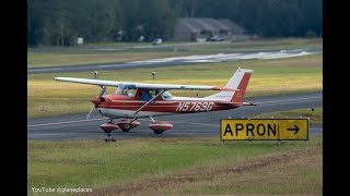 Cessnas \u0026 More Cessnas at Foley, AL 5R4 - Nonstop Takeoffs, Landings, Go Arounds