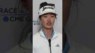Your 36-hole leader, Grace Kim 💪👏