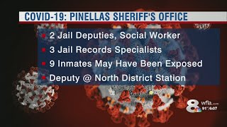 6 Pinellas County Jail employees, deputy test positive for COVID-19