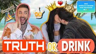 TRUTH OR DRINK avec OPHÉLIA ET ANTOINE D’OD TENTATIONS AU ☀️ ( LE ''COUPLE'' GAGNANT NOUS DIT TOUT!)