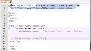 Beginner JavaScript Tutorial 8 Functions with Multiple Parameters