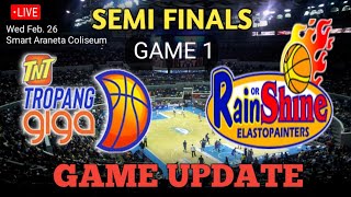 TNT VS RAIN OR SHINE GAME 1 UPDATE | GAME UPDATE | GAME HIGHLIGHTS | 49 SEASONS COMMISSIONERS CUP