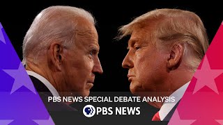WATCH LIVE: What happened in the first Biden-Trump debate of 2024 | PBS News Special