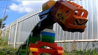 Лего Поезд. Авария на мосту