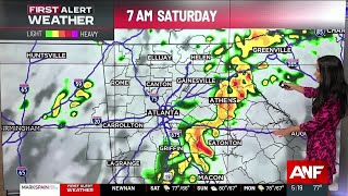 First Alert Forecast: More storms ahead