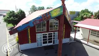 Papanui High School Aerial Flyover