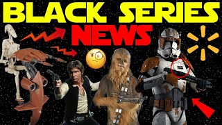 Star Wars Black Series Vehicle Sales Report! Commander Cody Walmart Exclusive?!? New Han \u0026 Chewy?!?