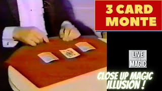 Three Card Monte Magic  with David Roth