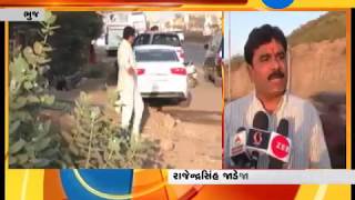 Congress protests against cycle track, pathway project announced by Bhuj Municipality