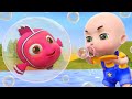 Pop The Bubbles | wheels on the bus | Play Outside Bubbles Song | Nursery rhymes & kids song #shorts