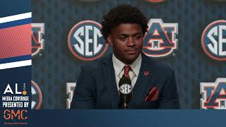 Keldric Faulk speaks at SEC Media Days