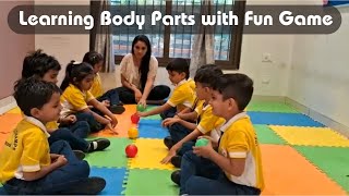 Learning Body Parts with Fun Game | Kids Learning | The Little Champs PreSchool