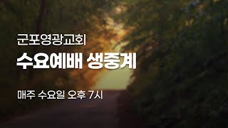 [군포영광교회] 2024년 12월 18일(수) 수요예배 생중계