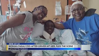 Woman paralyzed after hit and run crash on I-10